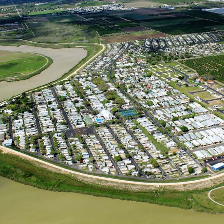 Aerial view of Llano Grande