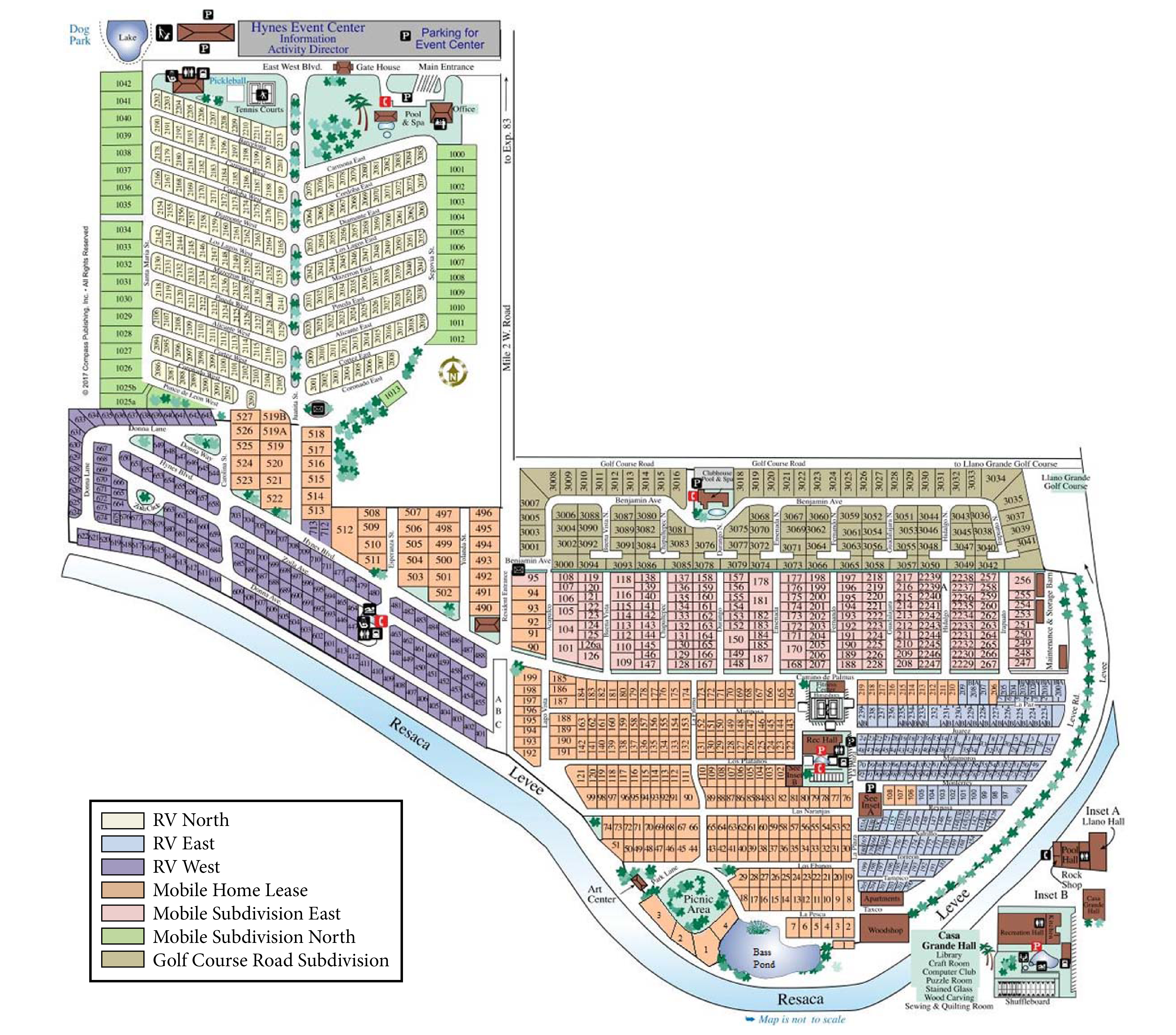 Map Graphic of Llano Grande